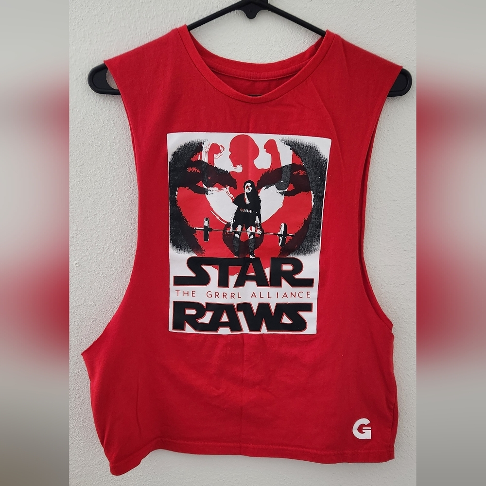 Star Raws Red Muscle Tee